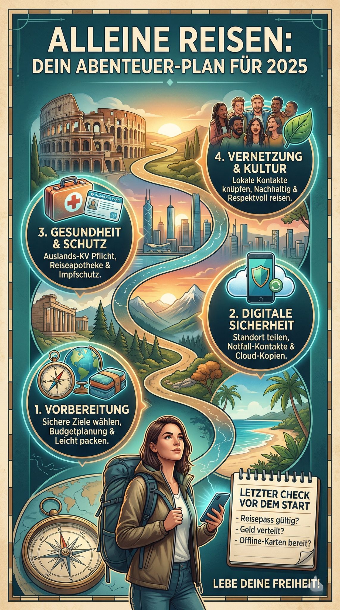 Solo Travel für Deutsche