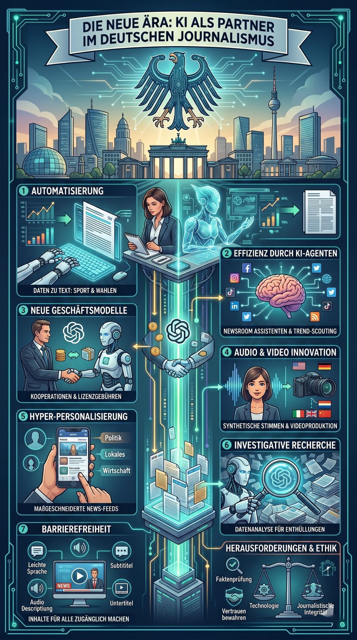 KI in den deutschen Medien