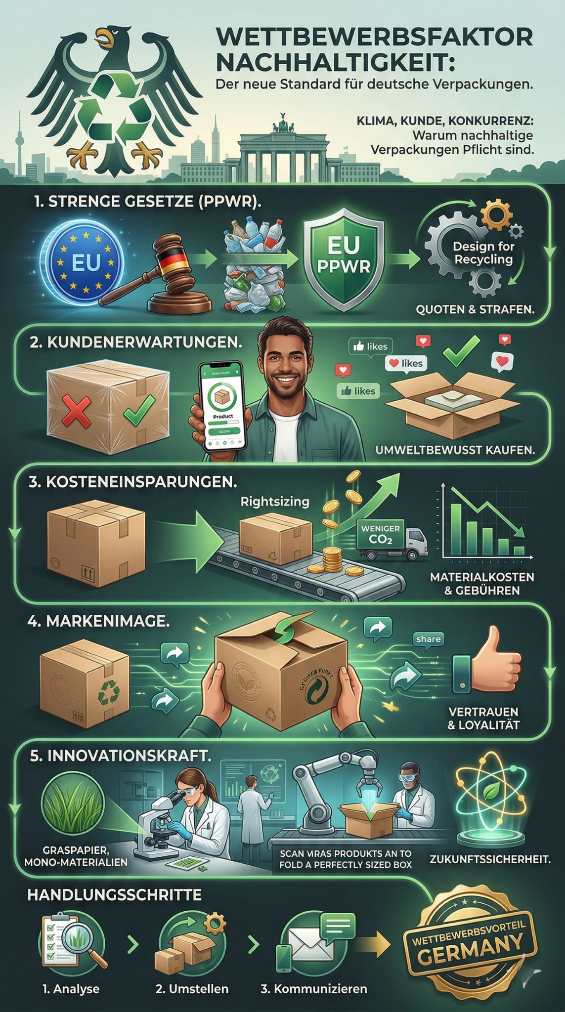 Nachhaltige Verpackungen