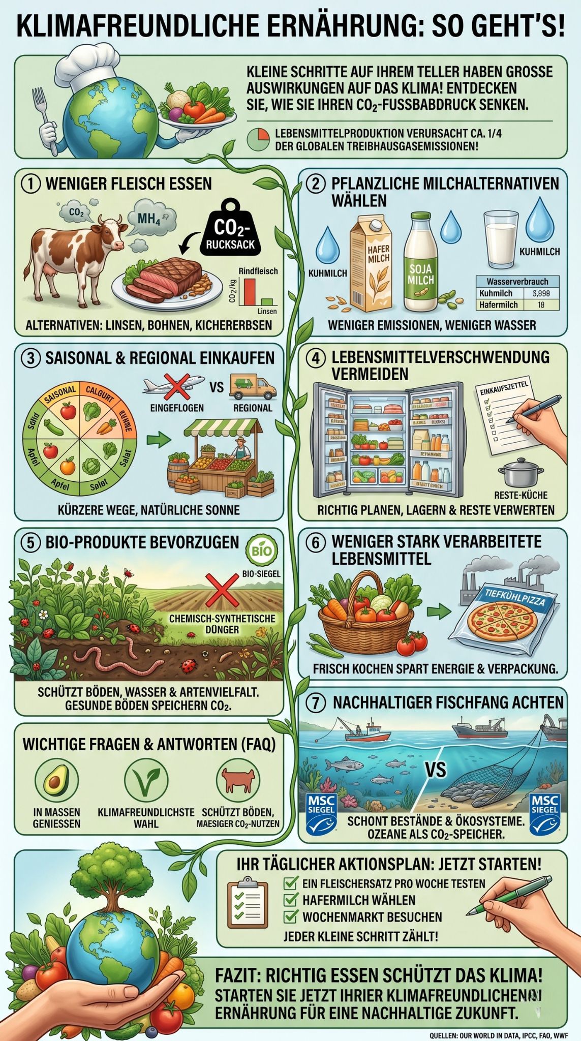 Klimafreundliche Ernährung