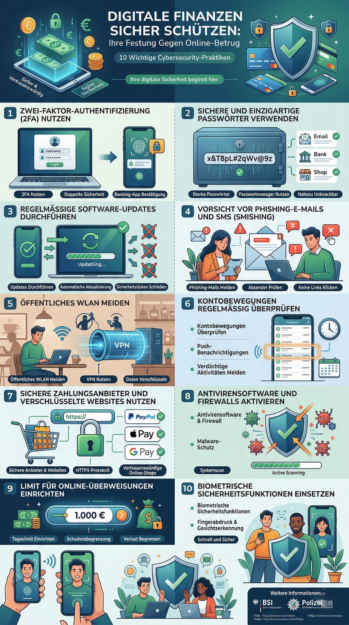 digitale Finanzen schützen