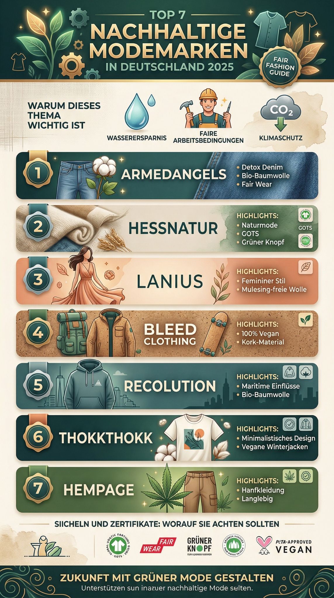 Nachhaltige Modemarken Deutschland
