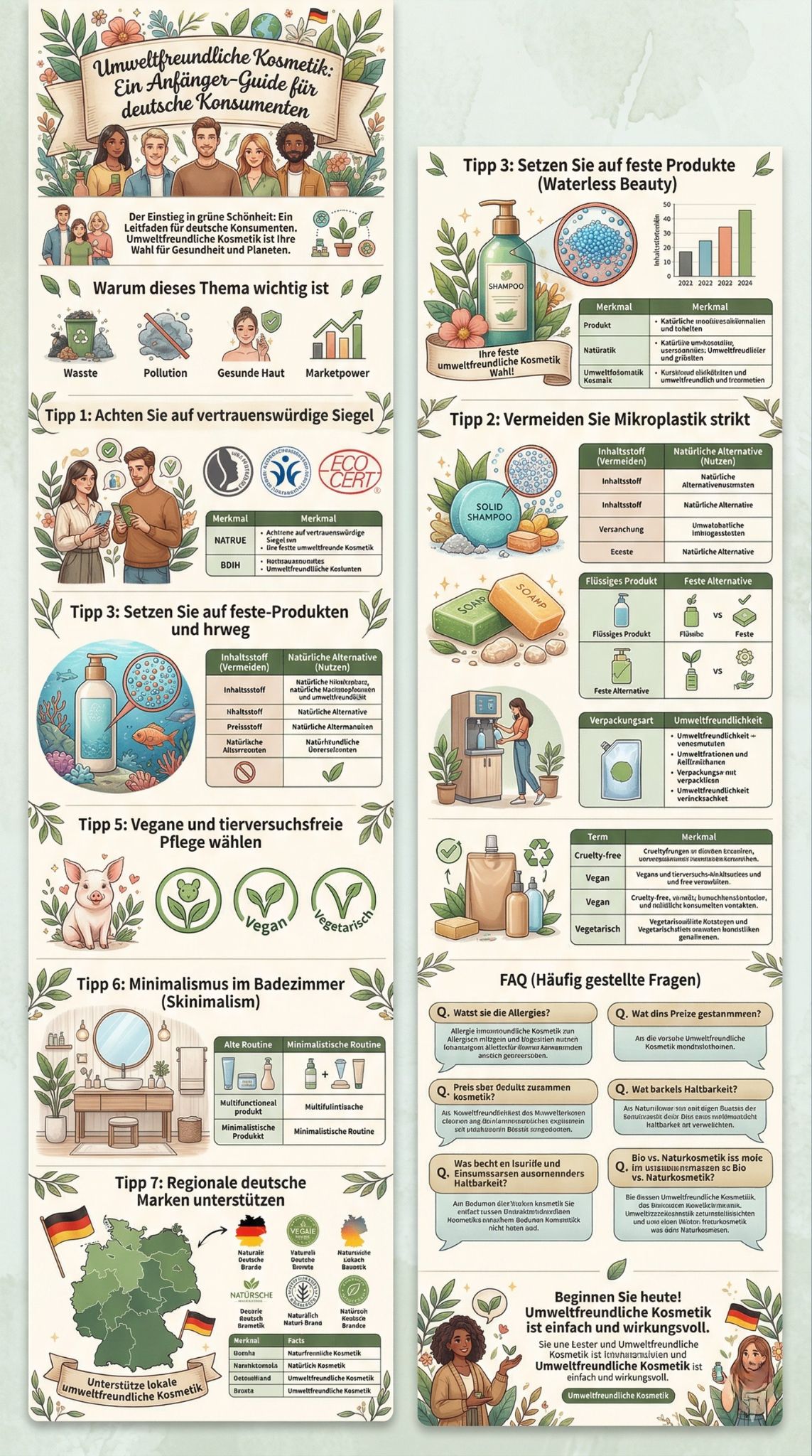 umweltfreundliche Kosmetik