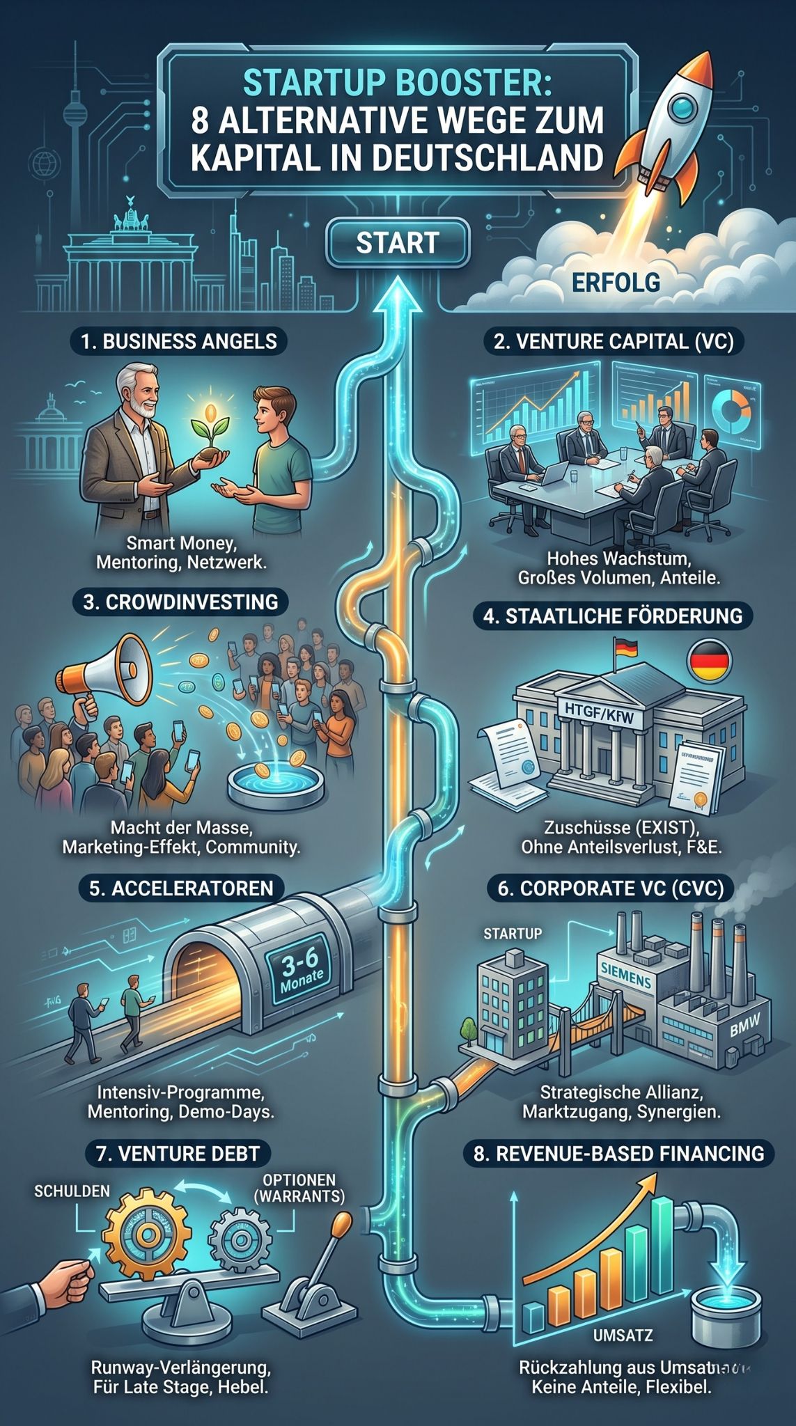 Alternative Finanzierungsquellen für deutsche Startups