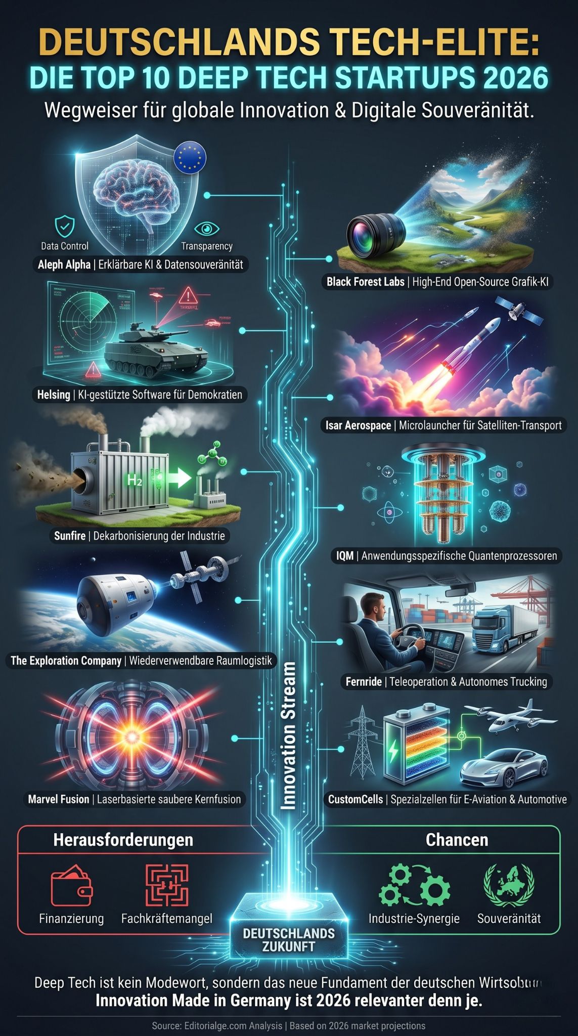 Deep Tech Startups aus Deutschland