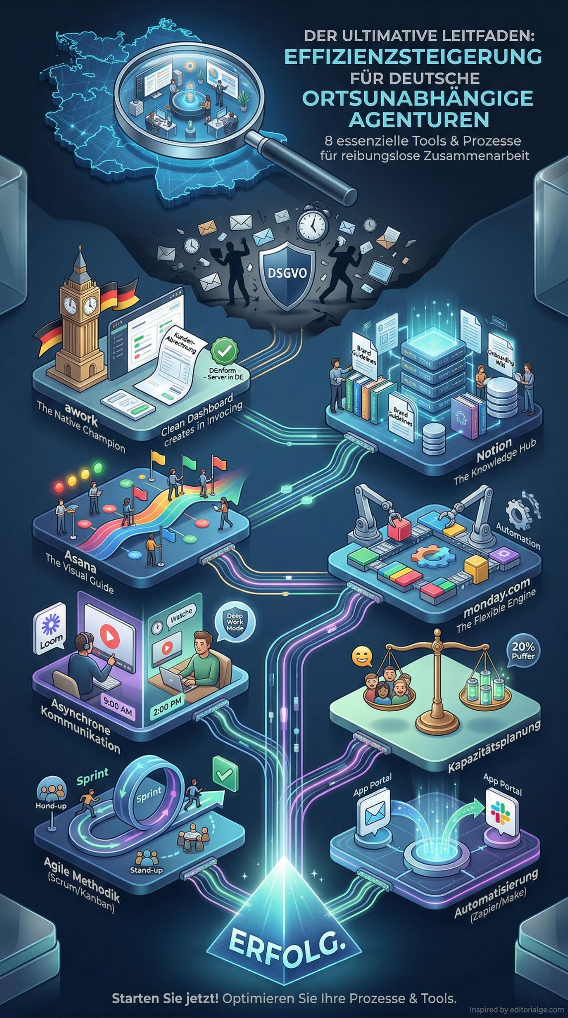 Projektmanagement Tools für Remote Agenturen