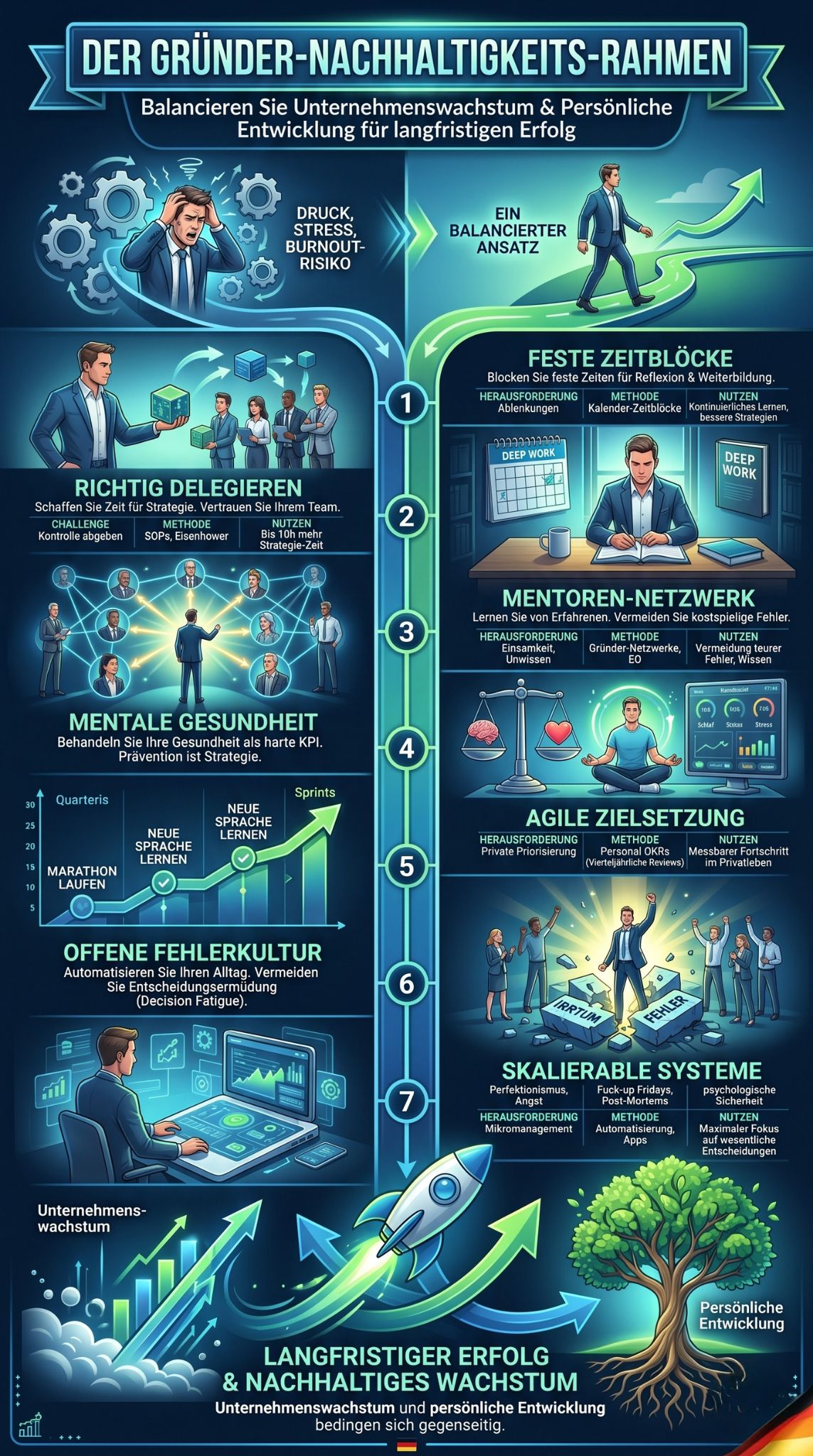 Unternehmenswachstum und persönliche Entwicklung