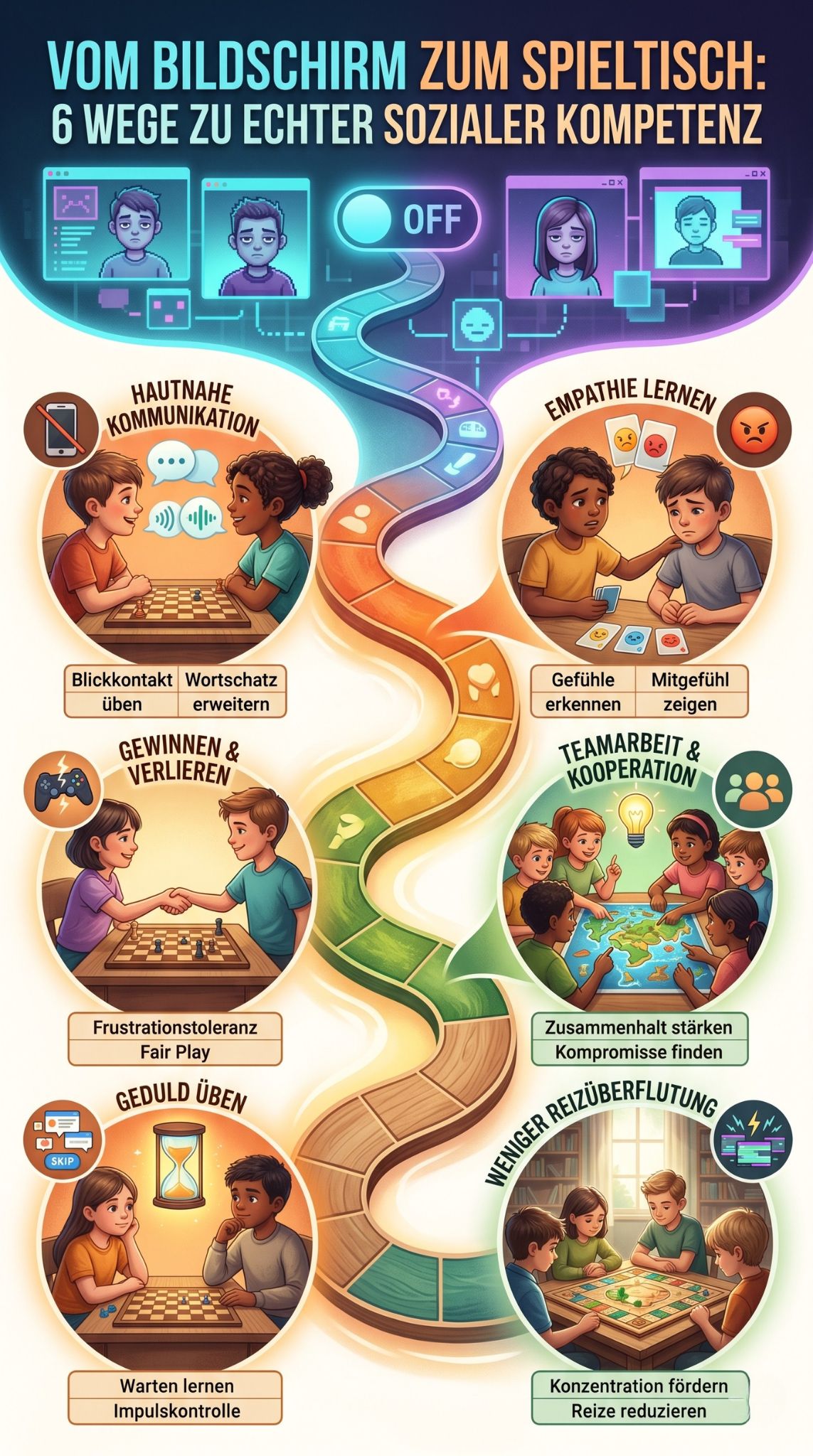 Brettspiele für soziale Fähigkeiten