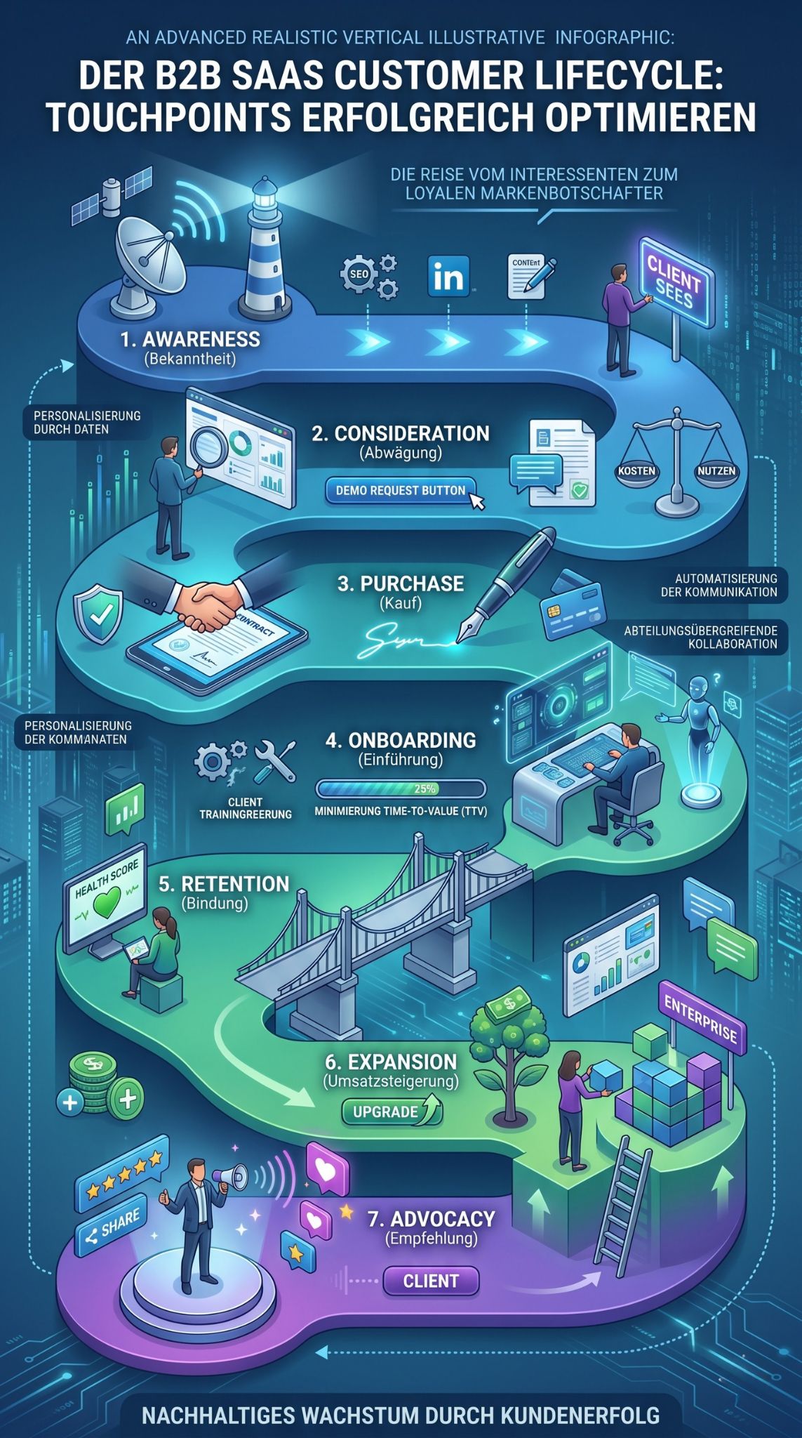 Customer Lifecycle im B2B SaaS