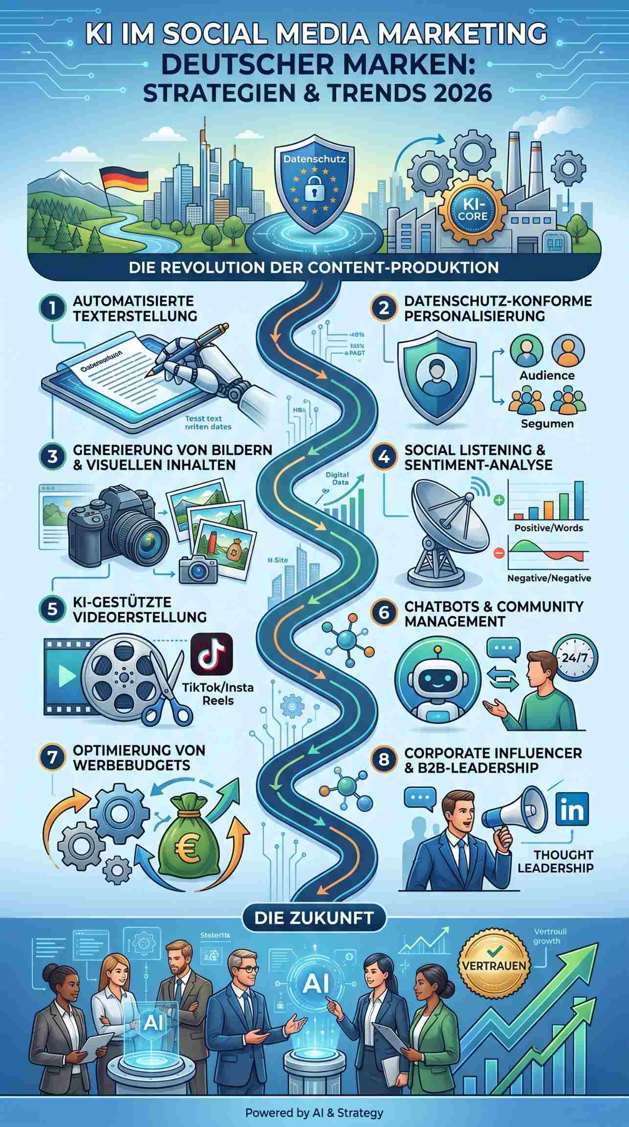 KI im Social Media Marketing deutscher Marken