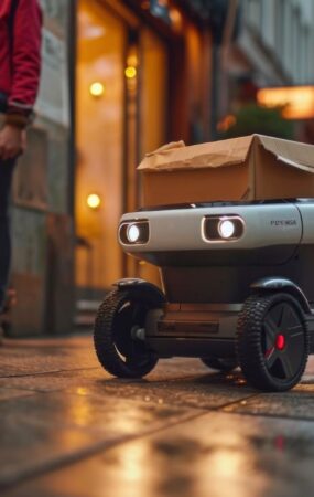 Autonome Fahrzeuge und Logistikroboter