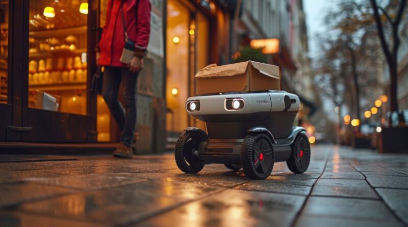 Autonome Fahrzeuge und Logistikroboter