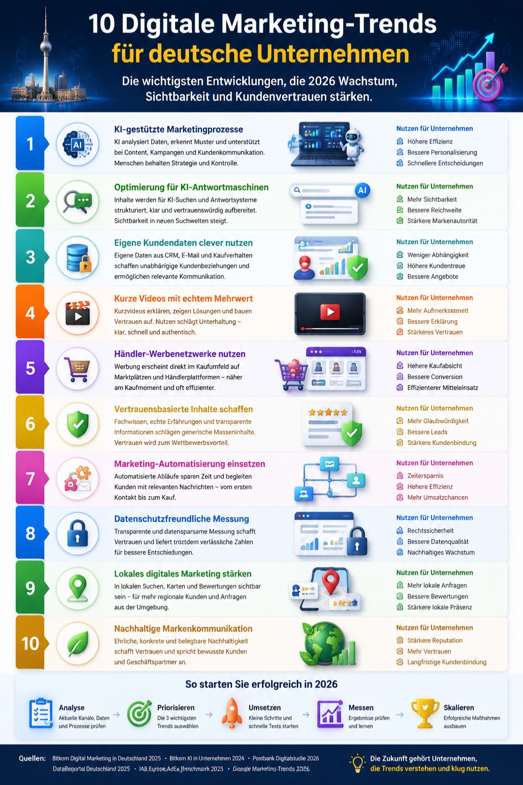 Digitale Marketing-Trends