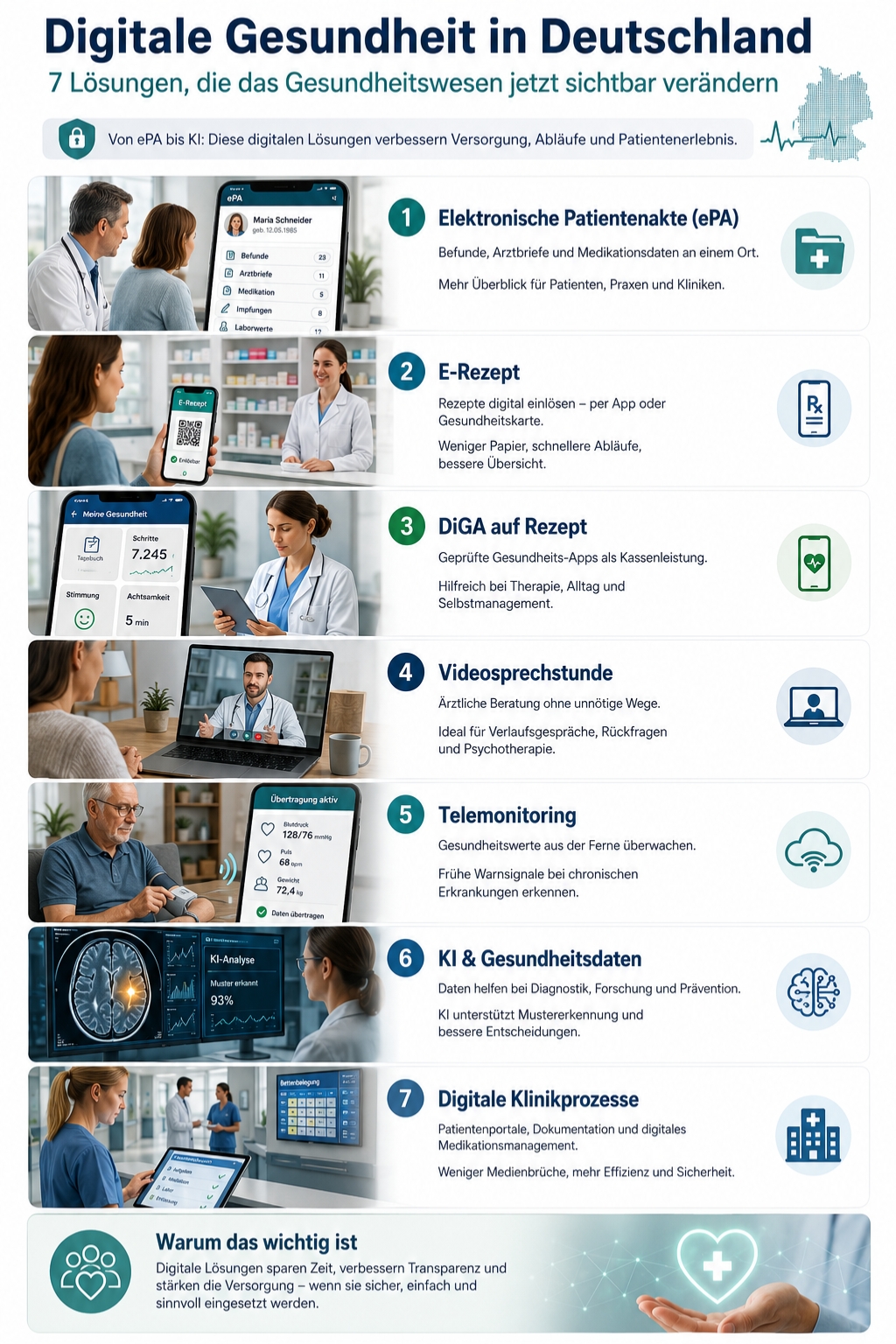 digitale Gesundheitslösungen in Deutschland