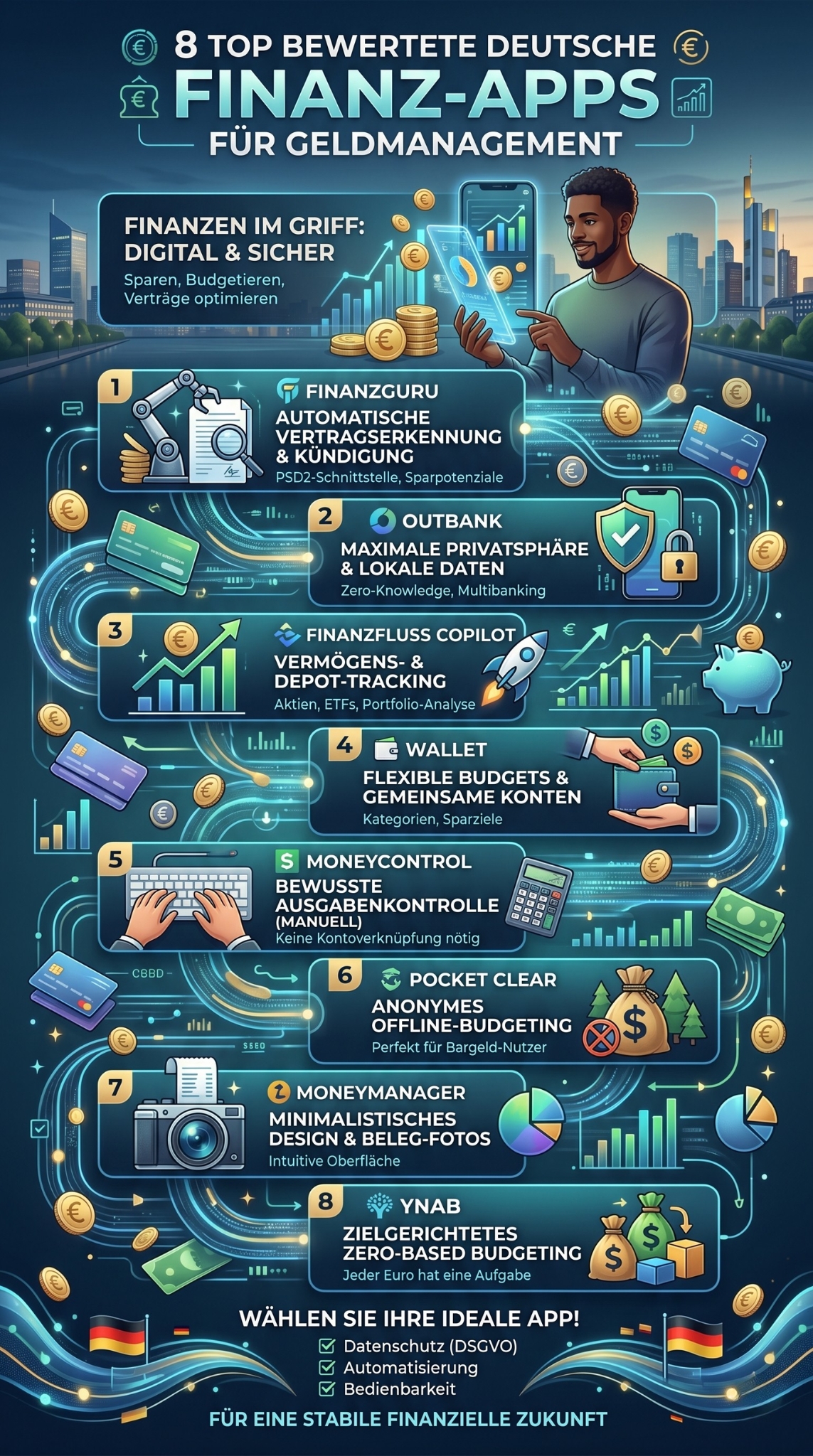 Finanz-Apps Geldmanagement