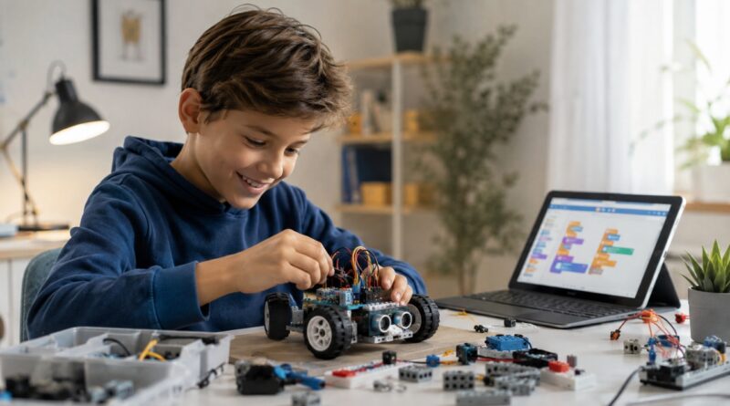 Robotik- und Elektronikbausätze für Kinder