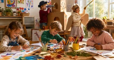 kreative Spiele für Kinder
