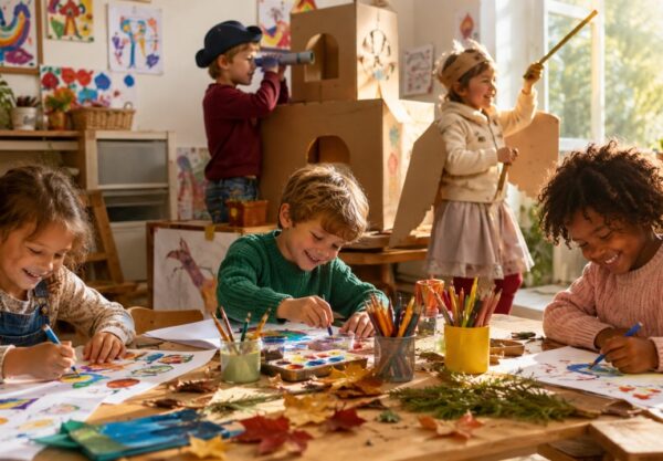 kreative Spiele für Kinder
