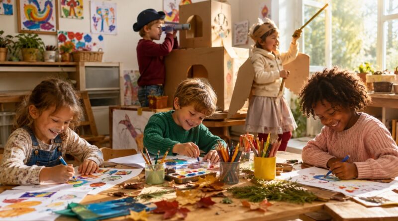 kreative Spiele für Kinder