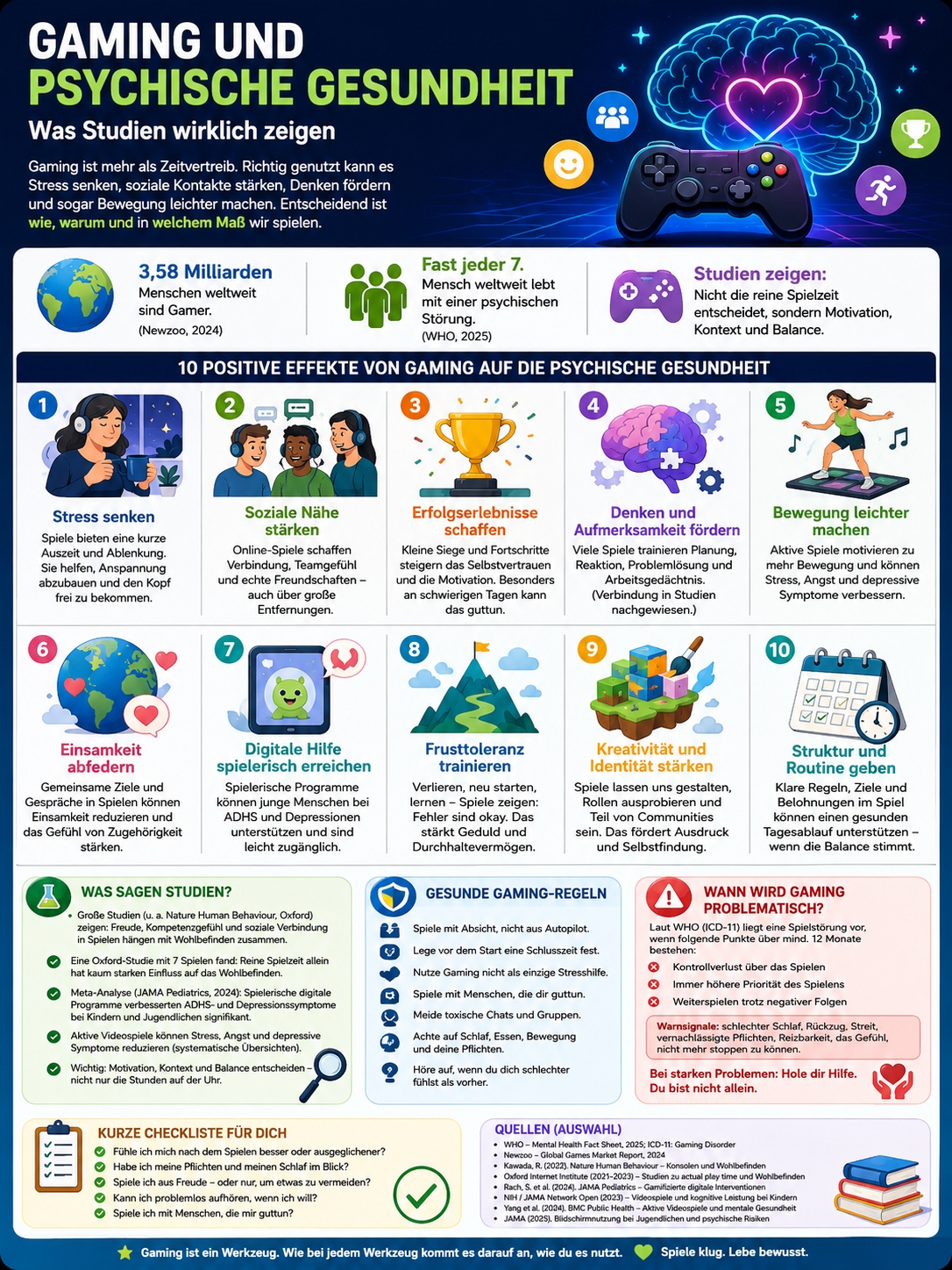Gaming und psychische Gesundheit