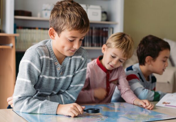 Geografie durch Spiele
