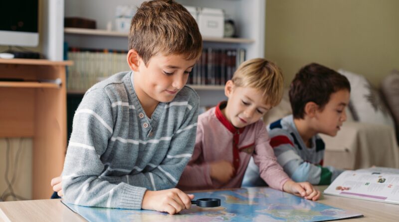 Geografie durch Spiele