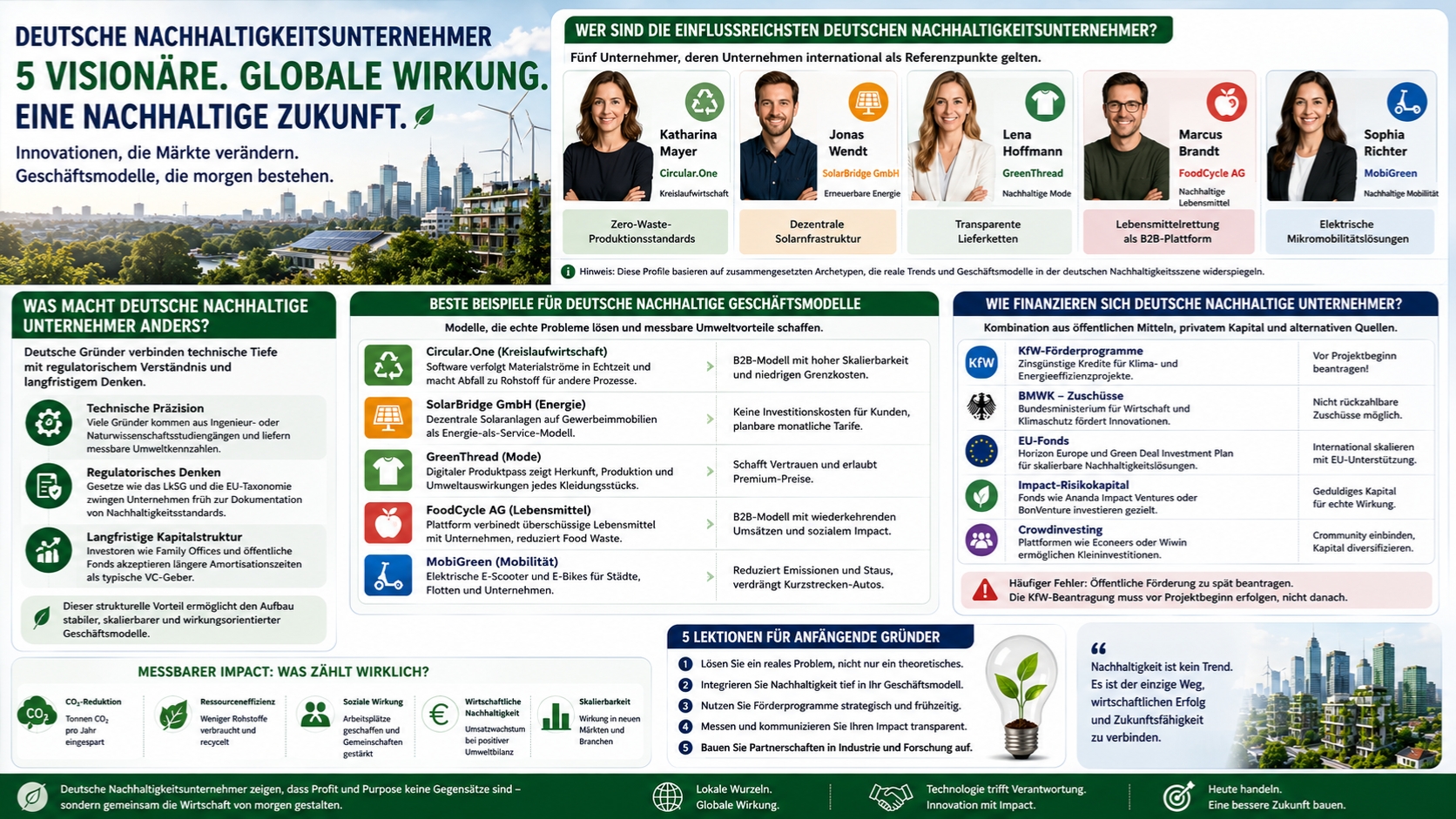 Kann ich in deutsche nachhaltige Unternehmer investieren