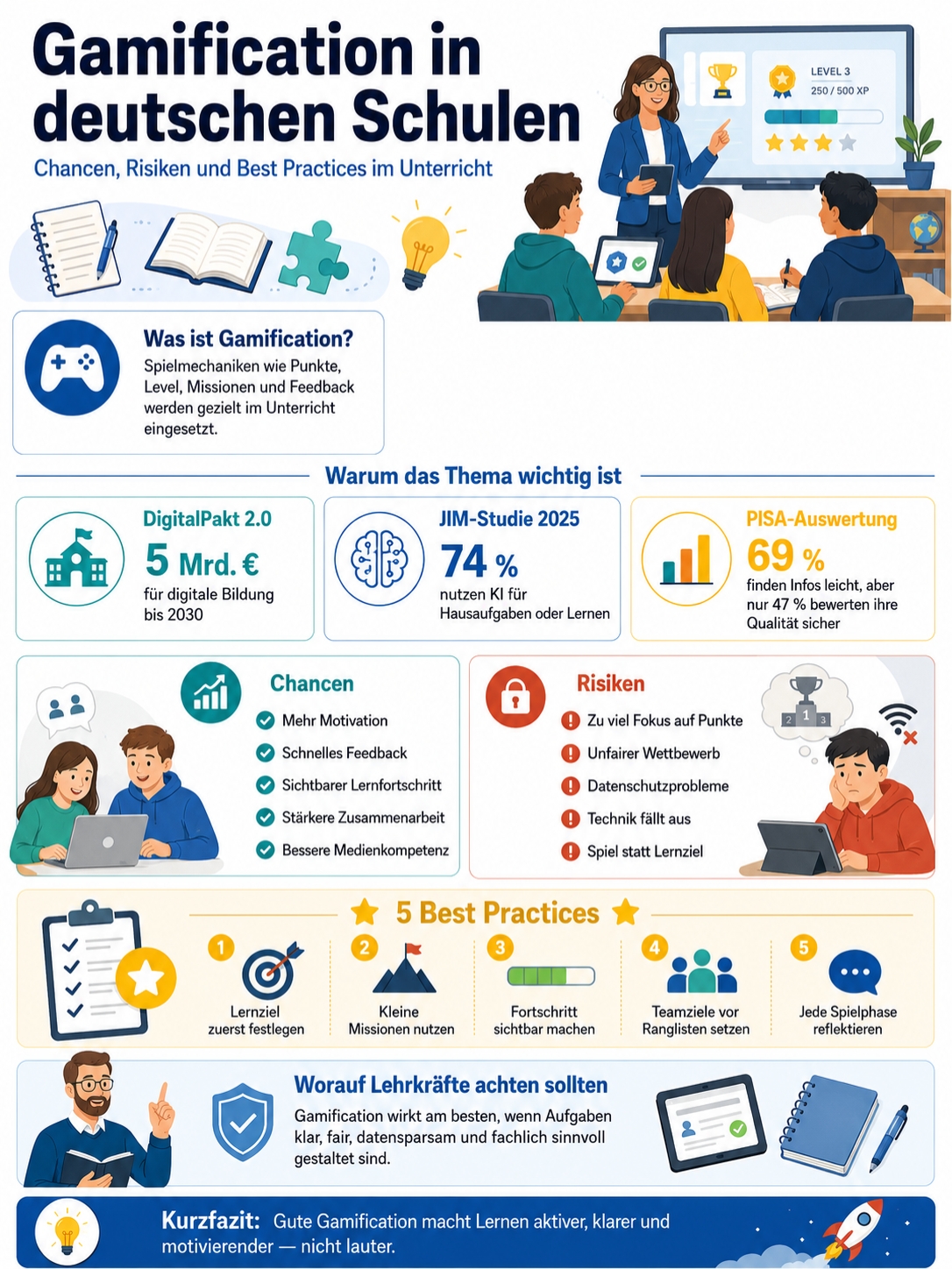 Gamification in deutschen Schulen