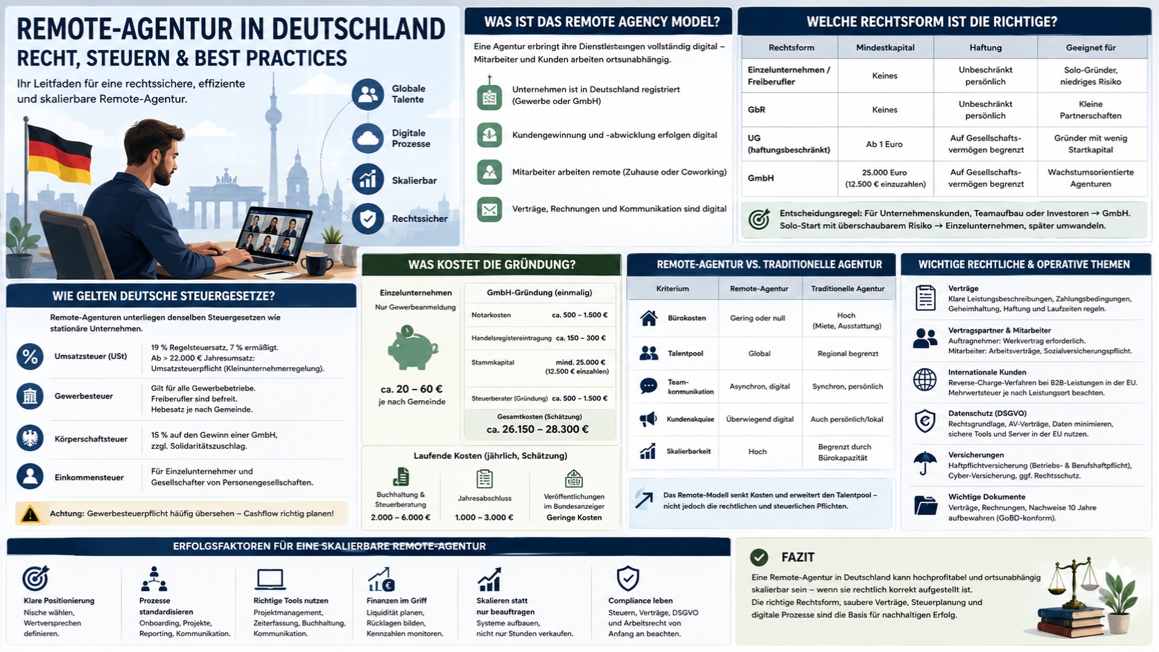Fernagenturmodell in Deutschland
