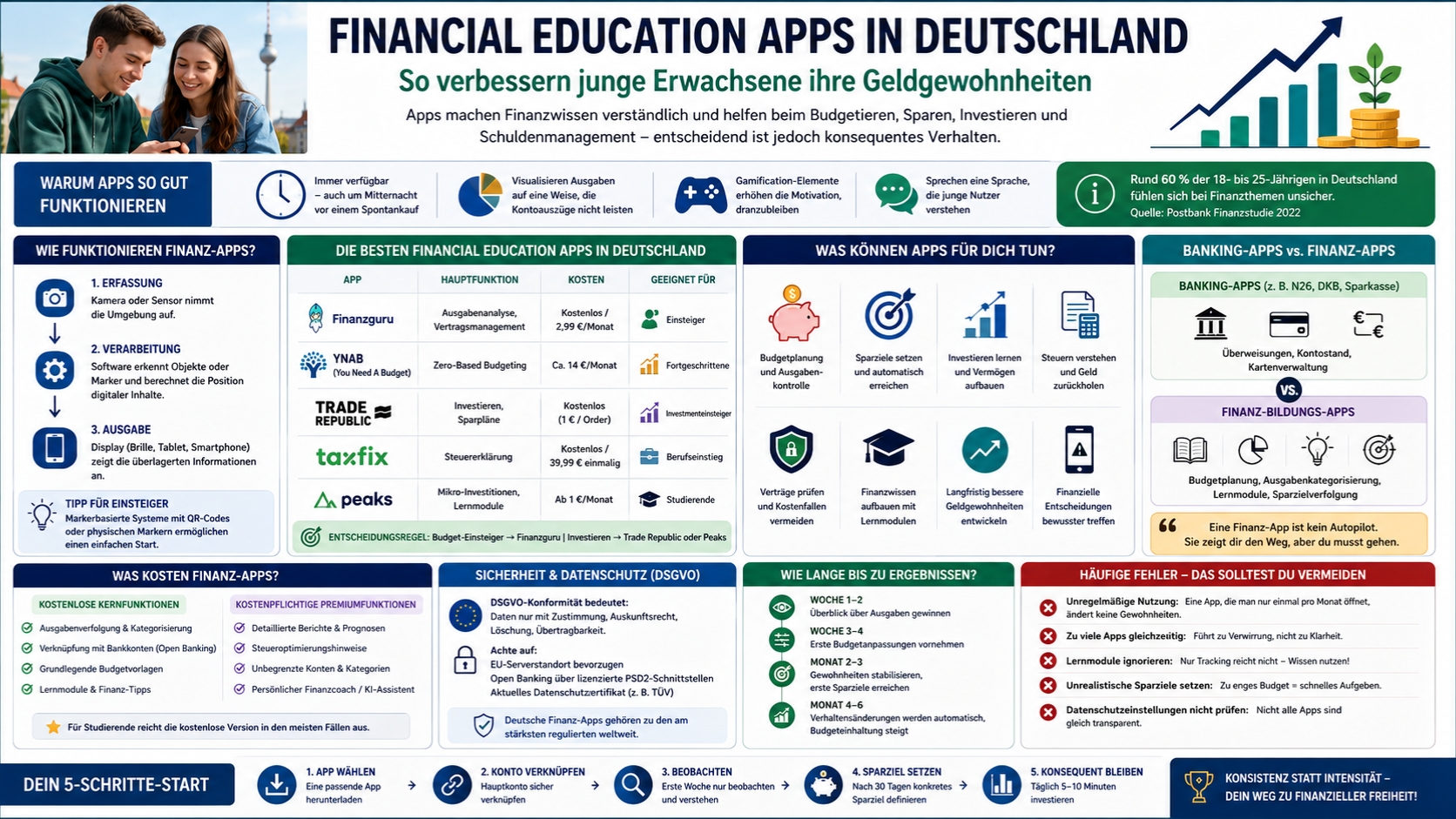 Apps zur Finanzbildung in Deutschland