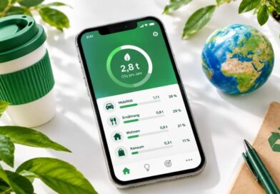 Apps zur Kohlenstoff Fußabdruck Reduktion