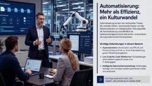 Automatisierung: Mehr als Effizienz, ein Kulturwandel