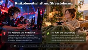 Risikobereitschaft und Stresstoleranz