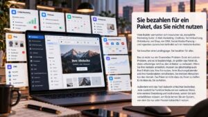 Sie bezahlen für ein Paket, das Sie nicht nutzen