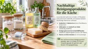 Nachhaltige Reinigungsprodukte für die Küche